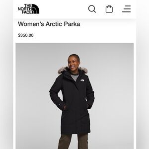 The North Face Women's Black Parka